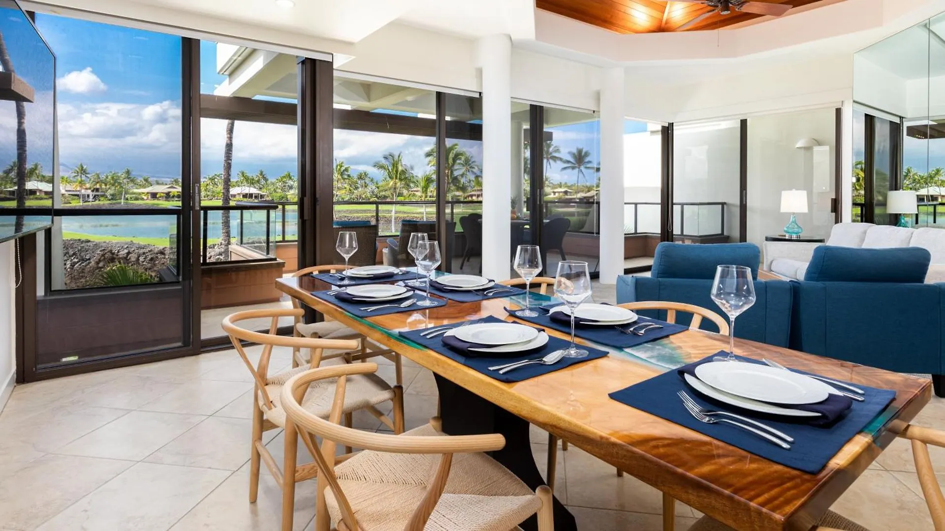 Ocean Point Elegant 2Br Mauna Lani Point Home With Golf View Waikoloa
